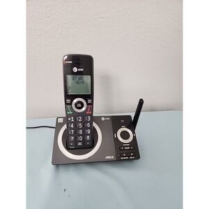 AT&T CL82219 Cordless Phone Main Answering Machine Handset Good Cond Powers On